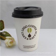 Take Away Biodegradable pared de papel de café taza